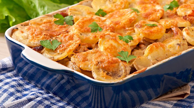 Картопляна запіканка рокот-крумплі