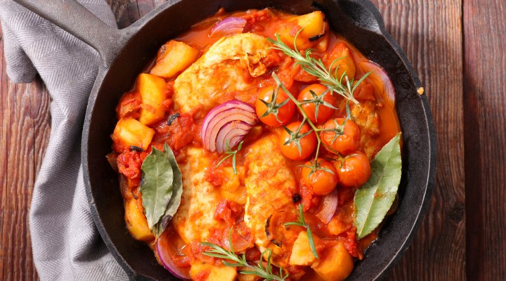 Куряче філе в томатному соусі у мікрохвильовці