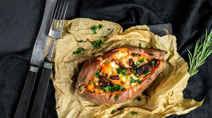 Фарширований батат