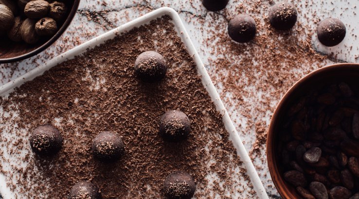 Домашні цукерки з какао