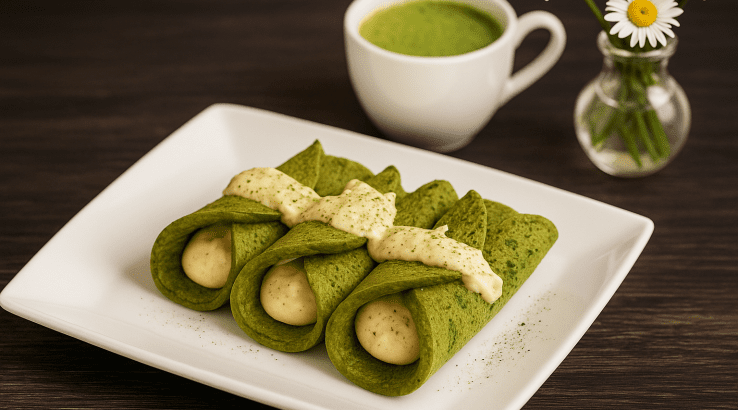 Корисні млинці з лимонним кремом