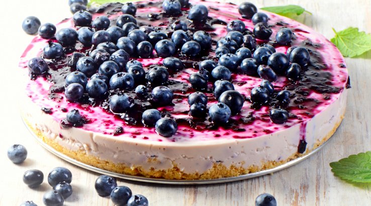 Пиріг із чорницею