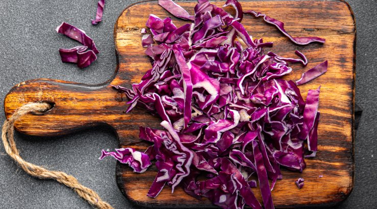 Салат із червоноголової капусти