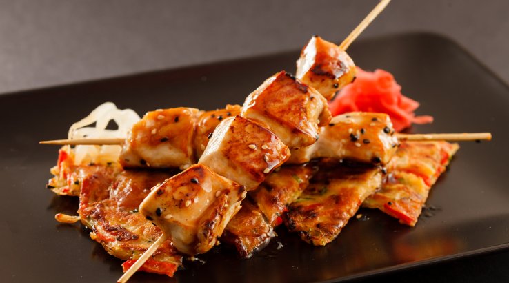Лимонно-медові шашлики з курки
