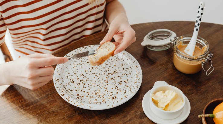 Масло на канапці