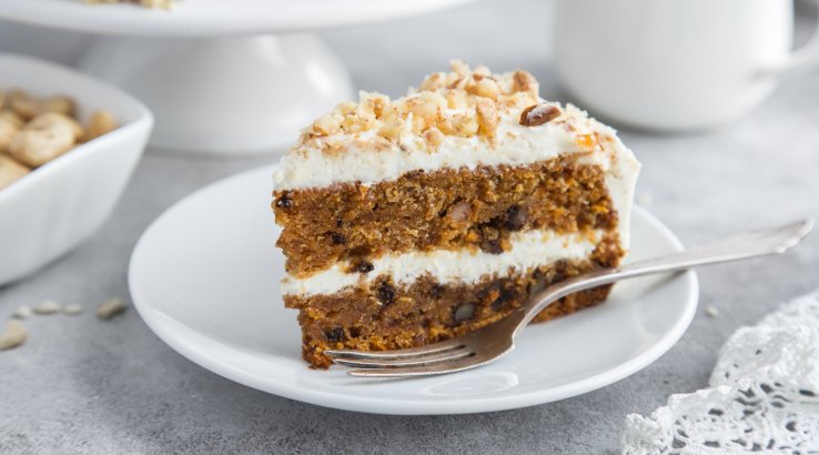 Морковный торт с кремом