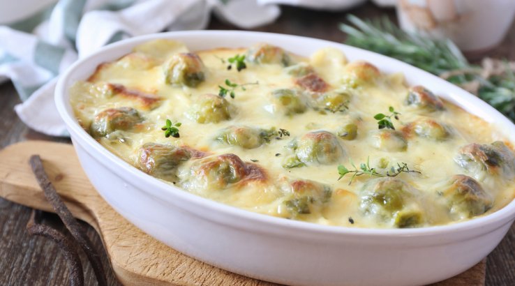 Гратен з брюссельської капусти: рецепт