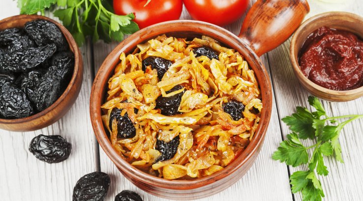 Тушеная капуста