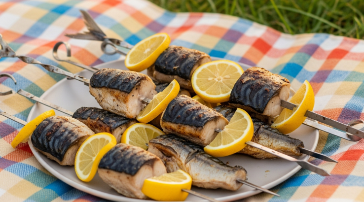 Шашлик зі скумбрії