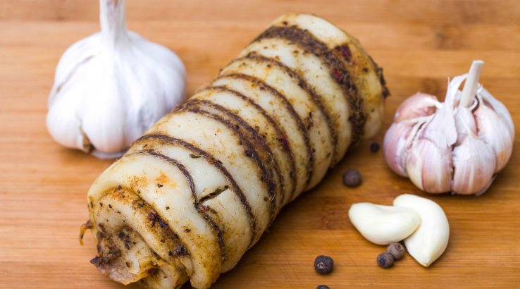 Рулет із сала