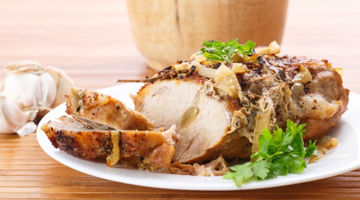 Шинка, запечена у фользі