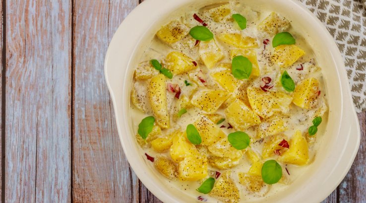 Картопля з вершками