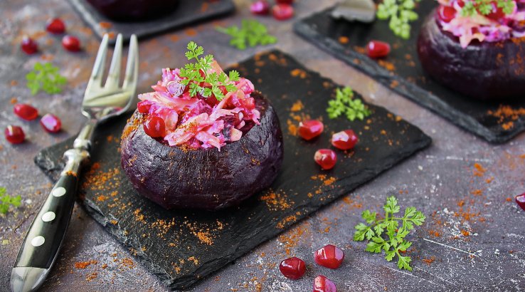 Фарширований буряк з рисом