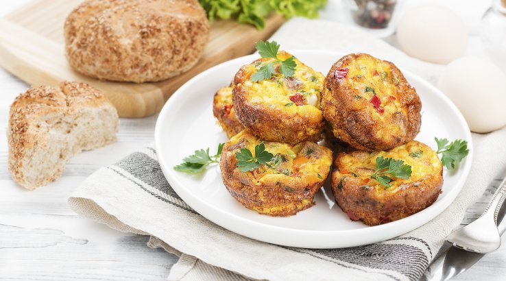 Білкові мафіни з куркою