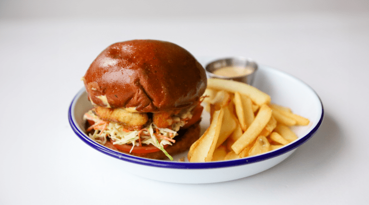 Бургер з устрицями