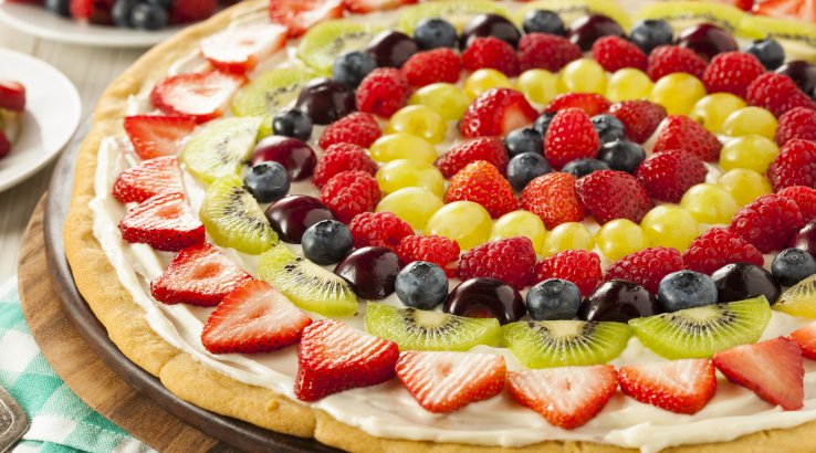 Фруктова піца для дітлахів