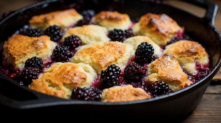 коблер з ожиною