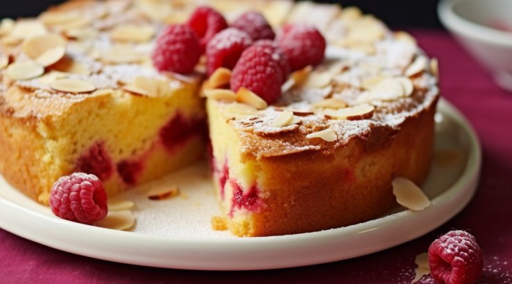 Малиновий кекс