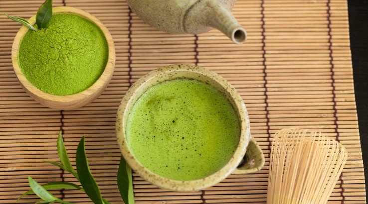Солодкий соус із зеленого чаю матчу