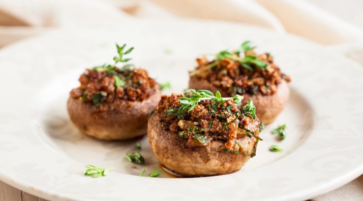 Печериці у фарші