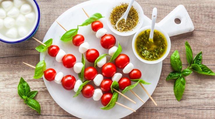 шашлик-капрезе