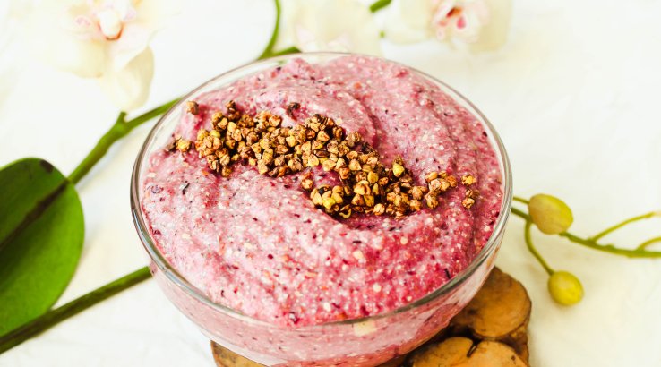 «Сирок» із зеленої гречки та бананів