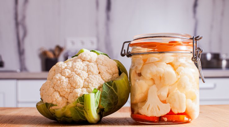 Маринована цвітна капуста
