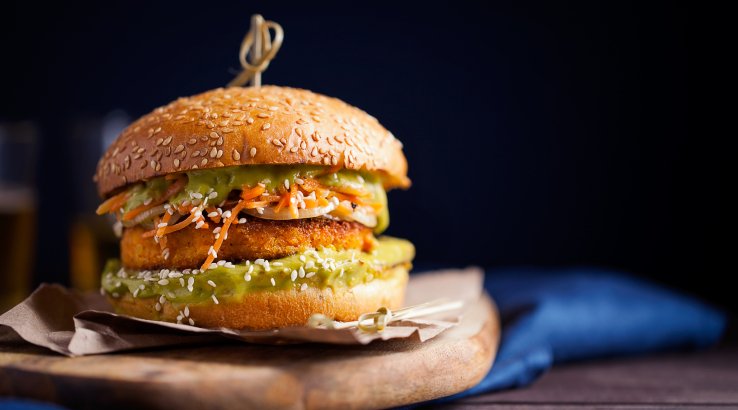 Гарбузовий бургер рецепт