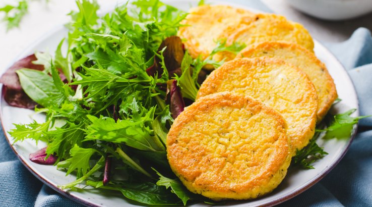 Корейські млинці з тунцем і тофу