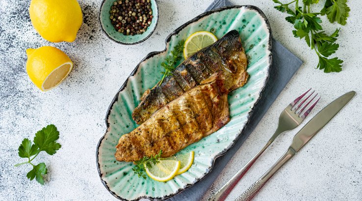 скумбрія на грилі