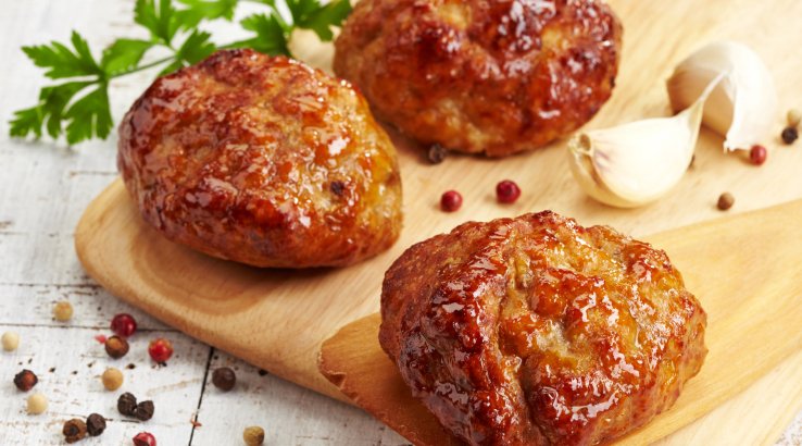 Котлети з сиром і зеленню