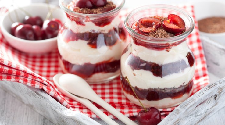 Десерт вишневий