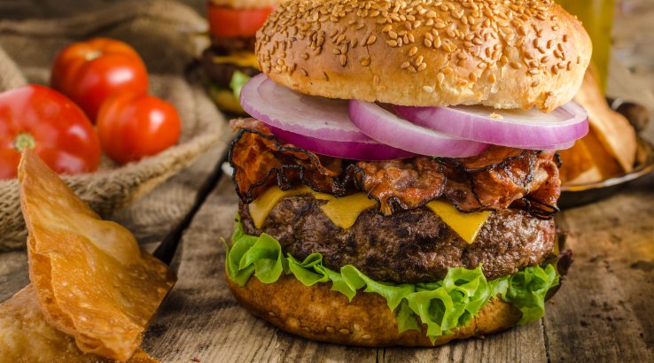 бургер з беконом