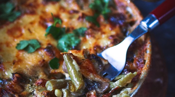 печеня з квасолею