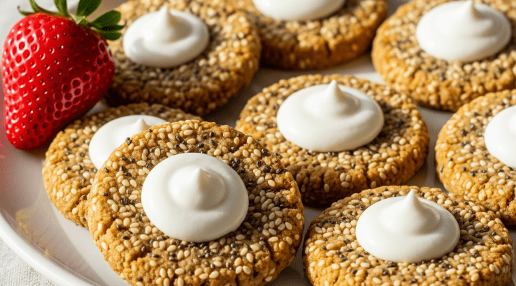 Корисне печиво з кунжуту та банана