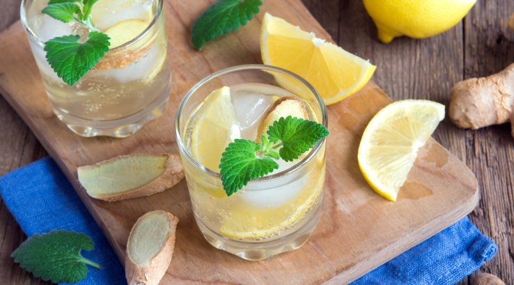 Лимонно-імбирний лимонад