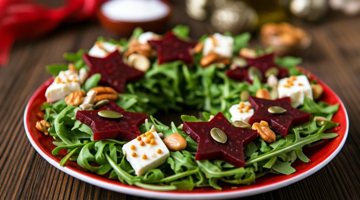 Салат з буряком і фетою