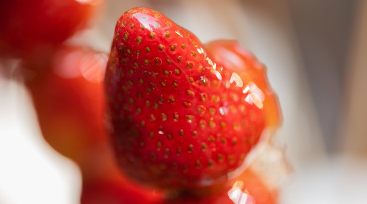 Глазурована полуниця