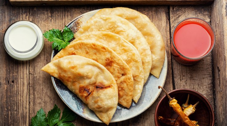 Чебуреки на заварному тісті рецепт