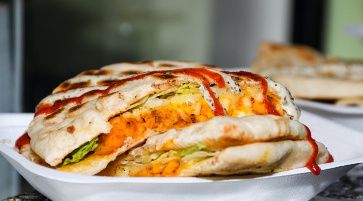 Лаваш з куркою