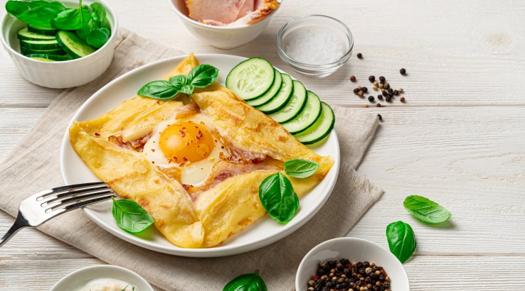 Конвертики з яйцем