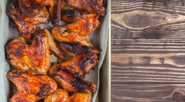 Крильця в соєво-медовому маринаді