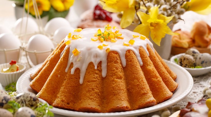 Польська великодня бабка на майонезі