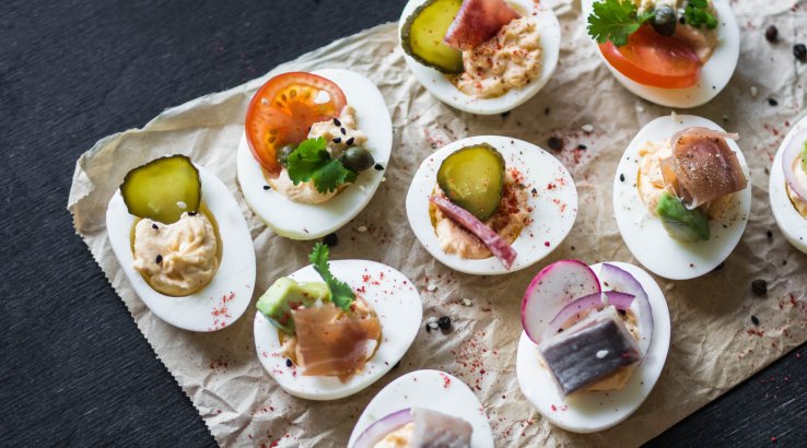 Яйця з начинкою