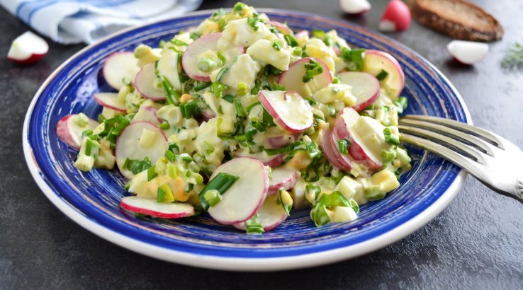 Салат з редискою