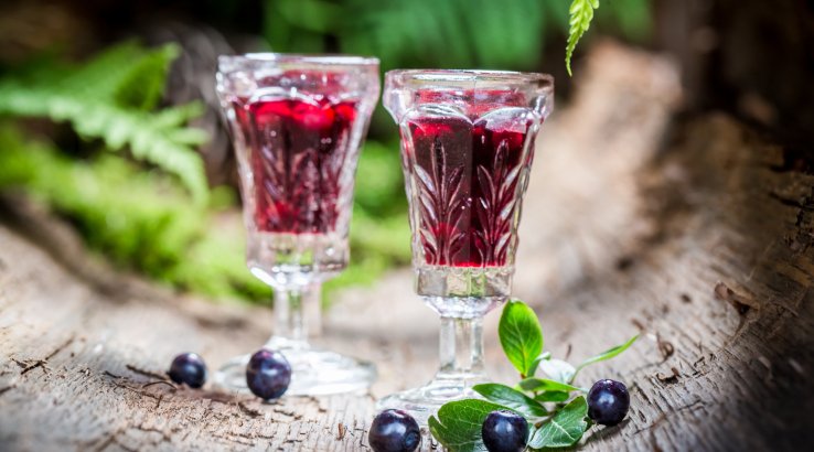 Наливка з чорниці