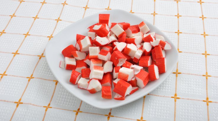 Мариновані крабові палички зі спеціями