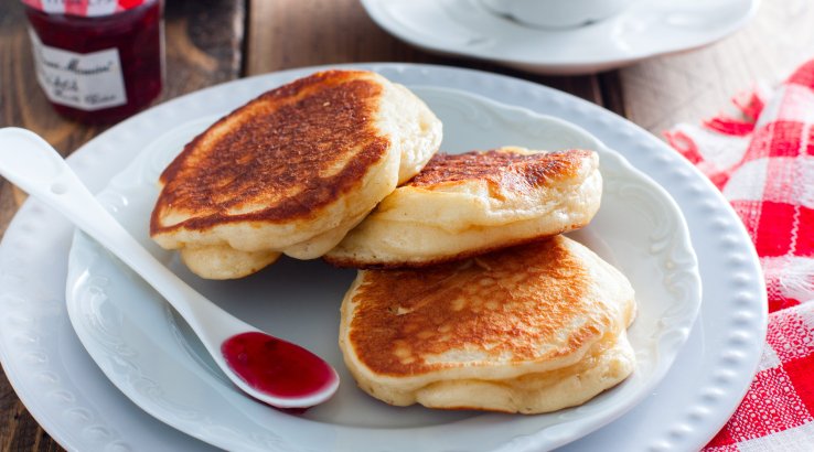 Бананові оладки для дітей