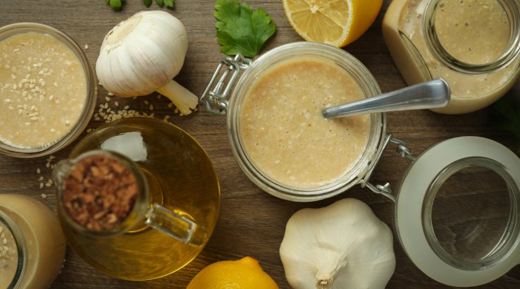 Лимонно-часникова заправка