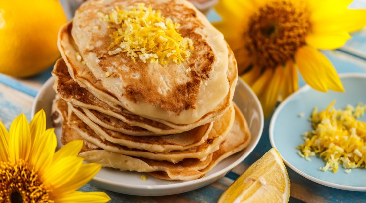 Лимонні оладки